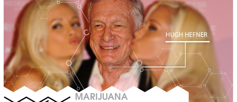 Marihuana-VIP: Hugh Hefner