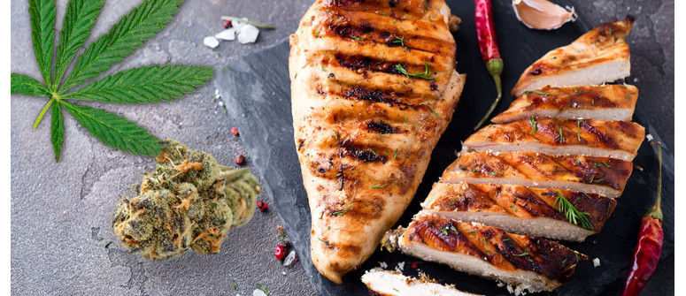 Rezept für eine Marihuana-Hühnerbrust Rezept für eine Marihuana-Hühnerbrust