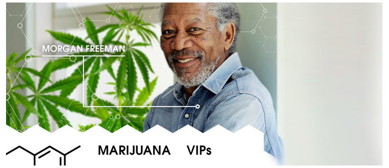 Marihuana-VIP: Morgan Freeman