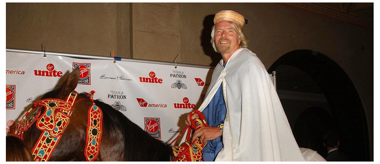 Marihuana VIP: Richard Branson Marihuana VIP: Richard Branson