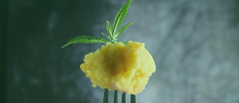 Wie man Cannabis-Kartoffeln zubereitet (püriert und gebacken)